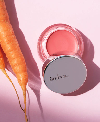 Ere Perez multi-use &amp; plastic free carrot colour pot, to add a pop of colour to the skin
