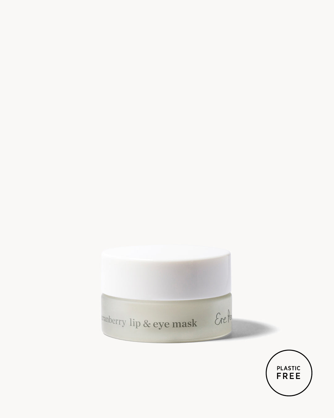 cranberry lip &amp; eye mask by Ere Perez in its plastic-free pot